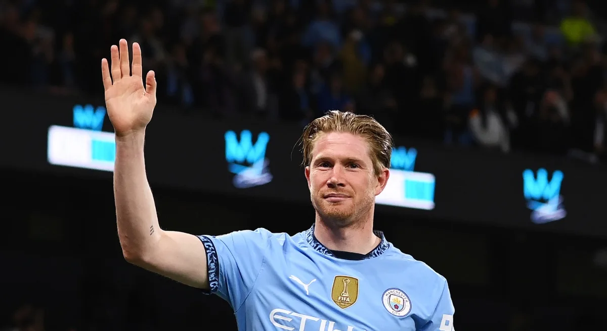 Image: Tears, Tributes and One Final Goodbye: Kevin De Bruyne Bows Out at the Etihad
