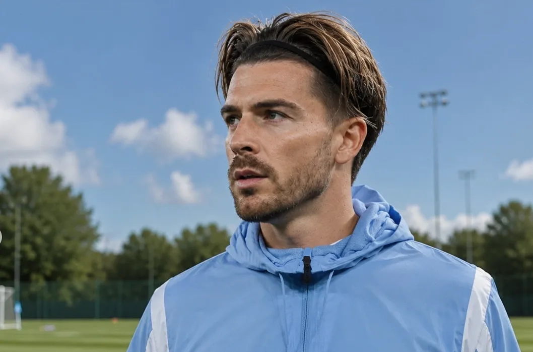 Jack Grealish in Manchester City training kit, wearing the No.18 shirt ahead of the 2026/27 season.